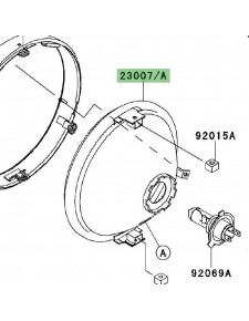 Optique avant | Kawasaki W800 (2011-2016)