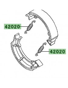 Ressort de rappel frein à tambour | Kawasaki W800 (2011-2016)