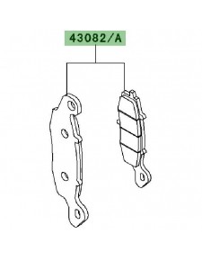 Plaquettes frein avant Kawasaki W800 (2011)