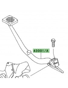 Pédale de frein | Kawasaki W800 (2011-2016)