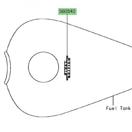 Autocollant réservoir | Kawasaki W800 "Final Edition" (2016)