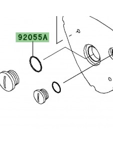 Joint torique capuchon carter d'alternateur | Kawasaki W800 (2011-2016)