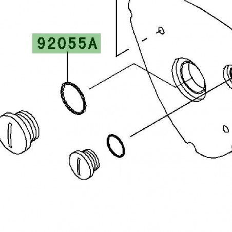 Joint torique capuchon carter d'alternateur | Kawasaki W800 (2011-2016)
