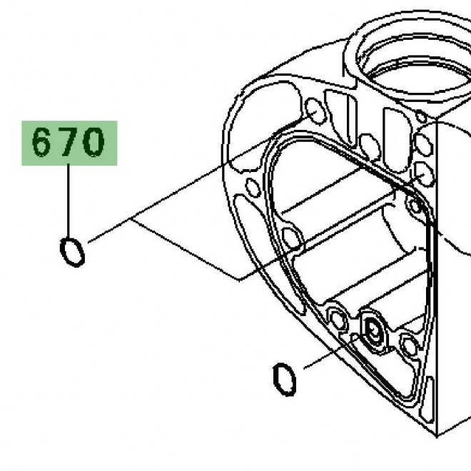 Joint torique carter de distribution | Kawasaki W800 (2011-2016)