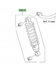 Amortisseur arrière | Kawasaki W800 (2011-2016)