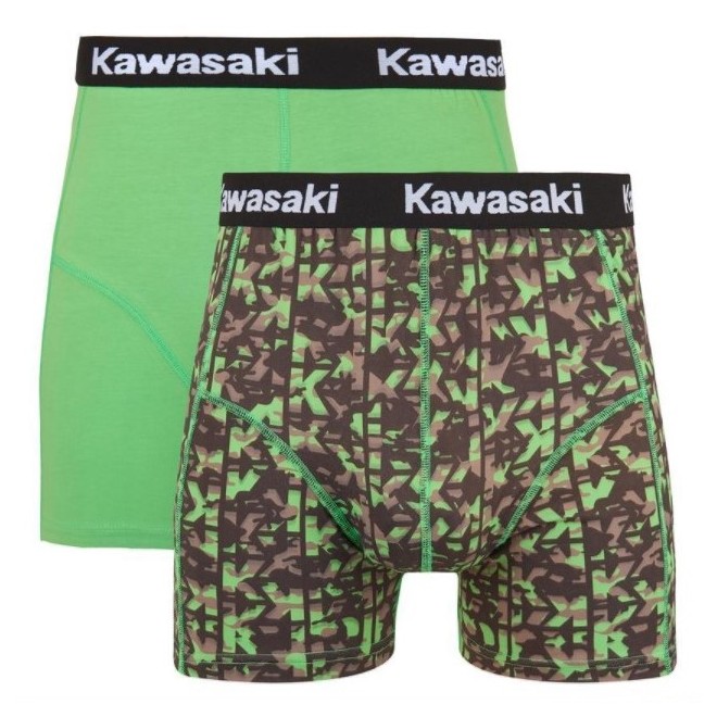 Caleçons "Boxer" homme Kawasaki K-Mouflage | Devant Caleçons "Boxer" homme Kawasaki K-Mouflage | Devant