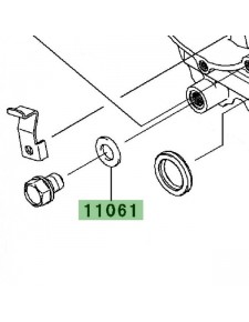 Joint de vidange Kawasaki KLX 125 (2010-2016) | Réf. 110610421