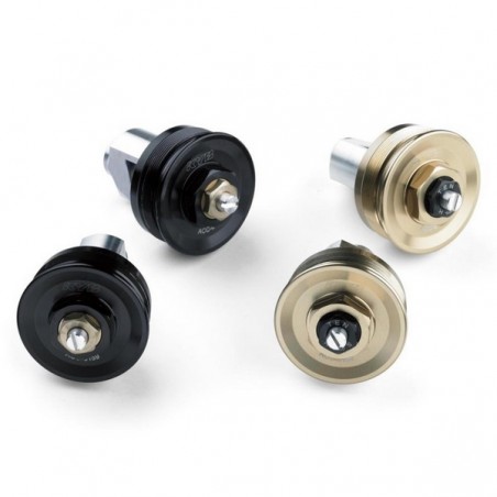 Bouchons de fourche réglables "KYB" noir ou or Kawasaki Z900RS/RS Café (2018-2024)