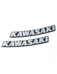 Emblèmes "Kawasaki" blancs Kawasaki Z900RS/RS Café (2018-2024) | Réf. 999941020