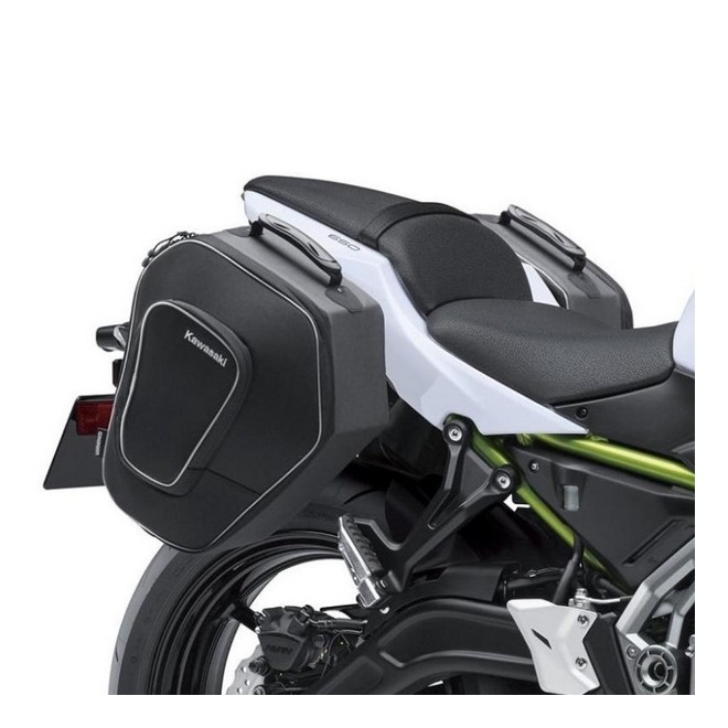 Sacoches cavalières semi-rigide Z650/Ninja 650 (2017-2024) | Moto Shop 35