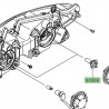 Ampoule H7 optique avant Kawasaki Ninja 650 (2017-2019)