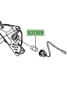 Ampoule clignotants avant Kawasaki Ninja 650 (2017-2021) | Réf. 920690058