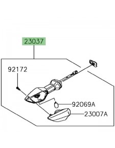 Clignotants arrière gauche Kawasaki Ninja 650 | Réf. 230370444