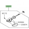 Clignotants arrière gauche Kawasaki Ninja 650 | Réf. 230370444