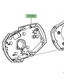 Habillage inférieur compteur Kawasaki Ninja 650 (2017-2019)