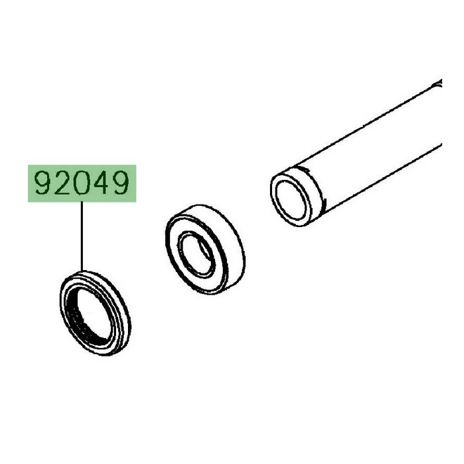 Joint spi BJN30427 Kawasaki 920490130 | Moto Shop 35