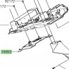 Trappe passage de roue arrière Kawasaki Ninja 650 (2017-2021)
