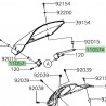 Pattes de fixation bulle Kawasaki Ninja 650 (2017-2019)