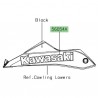 Autocollant "Kawasaki" sabot moteur Kawasaki Ninja 650 (2017-2019)