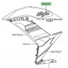 Autocollant "Ninja" flancs de carénage Kawasaki Ninja 650 KRT Edition (2018-2019) | Réf. 560542217