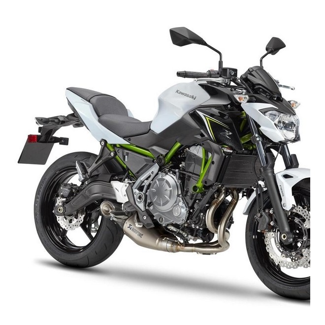 Ligne d'échappement Akrapovic Kawasaki Z650/Ninja 650 | Réf. 258EXP0084