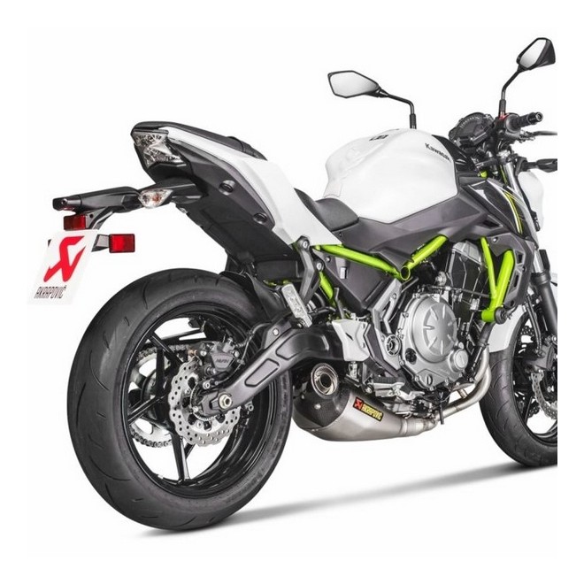Ligne d'échappement Akrapovic Kawasaki Z650/Ninja 650 | Réf. 258EXP0084