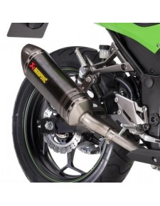 Échappement Akrapovic carbone Kawasaki Ninja 300 | Réf. 258EXP0076A