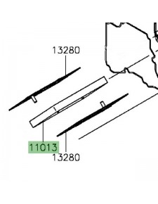 Filtre à air Kawasaki Z300 (2015-2016)