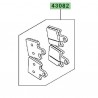 Plaquettes de frein avant Kawasaki Z1000 (2007-2009)
