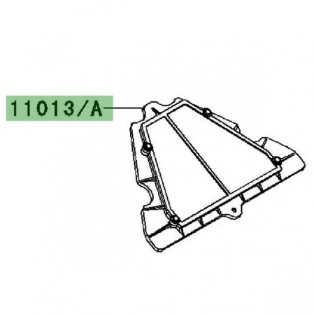 Filtre à air Kawasaki Z1000 (2010-2013) | Moto Shop 35