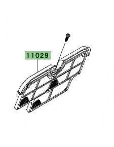 Filtre à air d'origine Kawasaki Er-6f (2006-2008) | Réf. 110290008