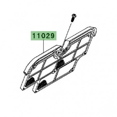 Filtre à air Kawasaki Versys 650 (2007-2014) | Réf. 110290008