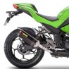 Échappement Akrapovic carbone Kawasaki Z300 (2015-2016) | Réf. 258EXP0076A