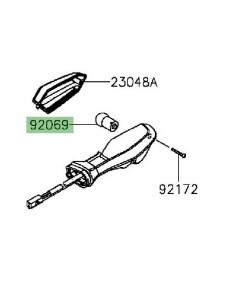 Ampoule clignotants avant Kawasaki Z300 (2015-2016) | Réf. 920690058