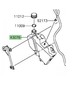 Vase d'expansion Kawasaki Z300 (2015-2016)