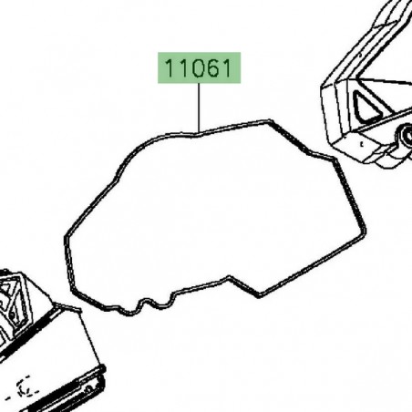 Joint d'étanchéité pour compteur de Kawasaki Z300 (2015-2016) | Réf. 110611203