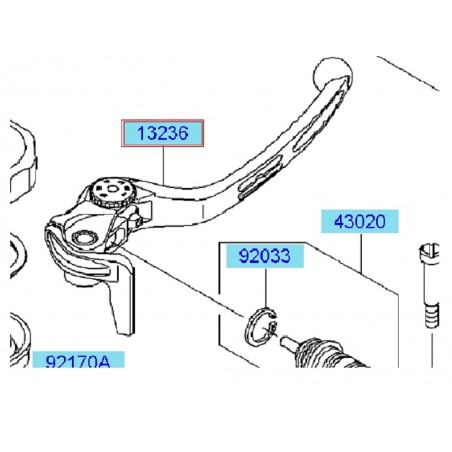 LEVER-COMP FRONT BRAKE
