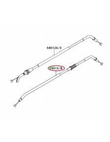 Câble de fermeture des gaz Kawasaki Er-6n (2006-2008)