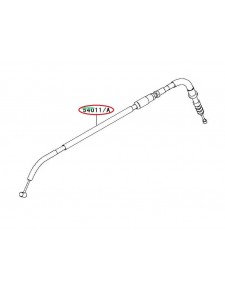 Câble d'embrayage Kawasaki Er-6n (2006-2008)