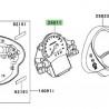 Compteur seul Kawasaki Er-6n ABS (2006-2008)