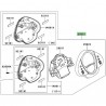 Ensemble compteur Kawasaki Er-6n ABS (2006-2008)