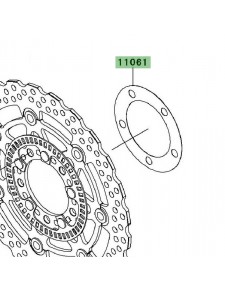 Joint disque de frein avant Kawasaki Er-6n ABS (2006-2008)