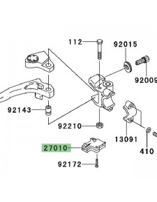 Contacteur d'embrayage Kawasaki 270101094 | Moto Shop 35