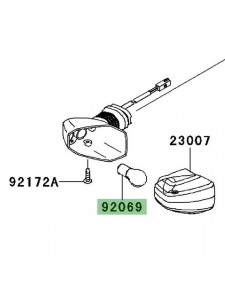 Ampoule clignotant 12V 21W Kawasaki 920691125 | Moto Shop 35