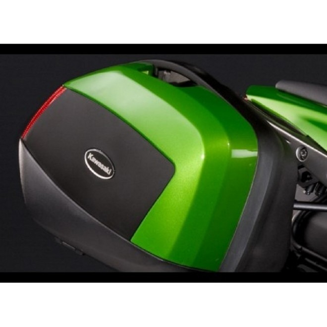 Enjoliveurs peints pour valises latérales Kawasaki Er-6n (2012-2016)