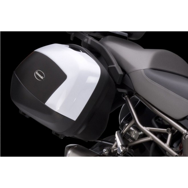 Enjoliveurs peints pour valises latérales Kawasaki Er-6n (2012-2016)