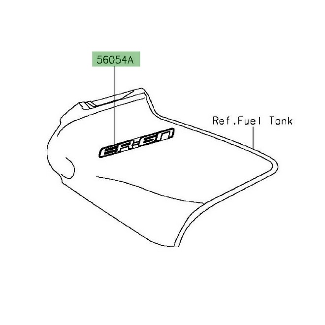 Barre De Protection Crash Bar Pour Kawasaki ER-6N (2012-2016) - Protection Moteur, Acier Noir
