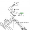 Garde-boue arrière Kawasaki Er-6n (2012-2016)