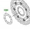 Joint disque de frein avant Kawasaki 110610451 | Moto Shop 35