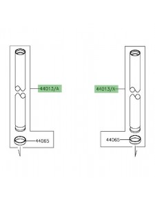 Tube de fourche Kawasaki Er-6n (2016)